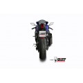 MIVV Full System, SR-1 Black Titanium, Standard Exhaust For Yamaha R7 2022-2023