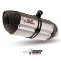 MIVV Sound Inox, 2 Slip-On, Under The Saddle Position Exhaust For Aprilia Dorsoduro 750 2008-2020 MIVV Sound Inox, 2 Slip-On, Under The Saddle Position Exhaust For Aprilia Dorsoduro 750 2008-2020