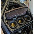 MWR Velocity Stacks for the Triumph 765 Street Triple (2017+) and Daytona 765 / Moto2 MWR Velocity Stacks for the Triumph 765 Street Triple (2017+) and Daytona 765 / Moto2
