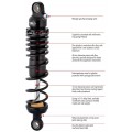 Matris M40S Twinshock for the Honda 125 Monkey (18-23) Matris M40S Twinshock for the Honda 125 Monkey (18-23)