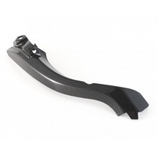 AviaCompositi Carbon Fiber Rear Brake Line Cover for Multistrada 1200 (2015-2017)