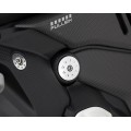 Motocorse Aluminum Frame plugs for the Ducati Diavel V4
