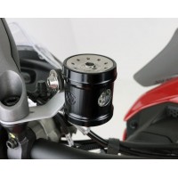 Motocorse Billet Aluminum Round Brake Reservoir With Titanium Cap (49mL) Motocorse Billet Aluminum Round Brake Reservoir With Titanium Cap (49mL)