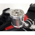 Motocorse Billet Aluminum Round Clutch Reservoir With Titanium Cap (19mL) - Will Work on Some Applications as a Rear Brake Reservoir Motocorse Billet Aluminum Round Clutch Reservoir With Titanium Cap (19mL) - Will Work on Some Applications as a Rear Brake Reservoir