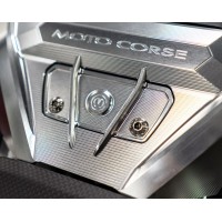 Motocorse Billet Aluminum Handlebar Clamp Cover for Ducati Diavel V4