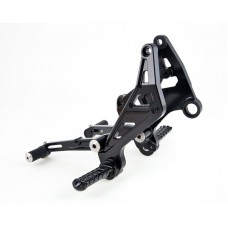 Motocorse Billet Rearsets with Titanium Bolts for MV Agusta RIvale
