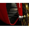 MotoCorse Titanium Water Radiator And oil Cooler Guards for the Ducati Monster 1200 & 2017+ Supersport
