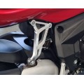 Motocorse Billet Aluminum Muffler Support Bracket for 2018+ MV Agusta F3 675/800 and Superveloce 800 Motocorse Billet Aluminum Muffler Support Bracket for 2018+ MV Agusta F3 675/800 and Superveloce 800