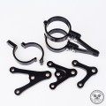 Motodemic Moto Guzzi Custom Headlight Brackets