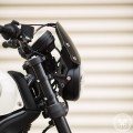 Motodemic 7 Inch Low Profile Adaptive 2 LED Round Headlight Kit Motodemic 7 Inch Low Profile Adaptive 2 LED Round Headlight Kit