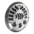 Motodemic 7 Inch Adaptive 2 LED Round Headlight
