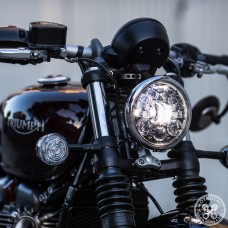 Motodemic LED Headlight Conversion Kit for the Triumph Bobber Motodemic LED Headlight Conversion Kit for the Triumph Bobber