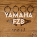 Motodemic Custom Headlight Brackets for Yamaha FZ8 Motodemic Custom Headlight Brackets for Yamaha FZ8
