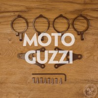 Motodemic Moto Guzzi Custom Headlight Brackets