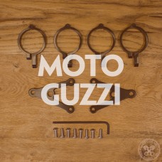 Motodemic Moto Guzzi Custom Headlight Brackets Motodemic Moto Guzzi Custom Headlight Brackets