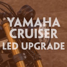 Motodemic LED Headlight Conversion Kit for the Yamaha STAR Cruisers