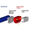 Motogadget MSM Combi Bolt on Bracket for 7/8' (22.15mm) Bars