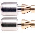 Oberon Large Stainless Bar End Weights