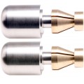 Oberon Large Stainless Bar End Weights Oberon Large Stainless Bar End Weights