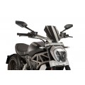 PUIG New Generation Adjustable Sport Windscreen for Ducati XDiavel PUIG New Generation Adjustable Sport Windscreen for Ducati XDiavel