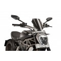 PUIG New Generation Adjustable Sport Windscreen for Ducati XDiavel PUIG New Generation Adjustable Sport Windscreen for Ducati XDiavel