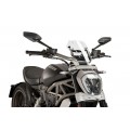PUIG New Generation Adjustable Sport Windscreen for Ducati XDiavel PUIG New Generation Adjustable Sport Windscreen for Ducati XDiavel