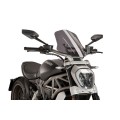 PUIG New Generation Adjustable Touring Windscreen for Ducati XDiavel PUIG New Generation Adjustable Touring Windscreen for Ducati XDiavel