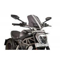 PUIG New Generation Adjustable Touring Windscreen for Ducati XDiavel PUIG New Generation Adjustable Touring Windscreen for Ducati XDiavel