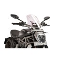 PUIG New Generation Adjustable Touring Windscreen for Ducati XDiavel PUIG New Generation Adjustable Touring Windscreen for Ducati XDiavel