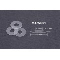 Proti Nylon Washers M4-WS01-10 x 10 Proti Nylon Washers M4-WS01-10 x 10