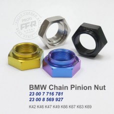Proti Titanium Front Sprocket Nut (Chain Pinion Gear) for the BMW S1000 / M1000 Models (all) - Also Universal Proti Titanium Front Sprocket Nut (Chain Pinion Gear) for the BMW S1000 / M1000 Models (all) - Also Universal