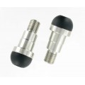 RhinoMoto Bar Ends For Bar End Mirrors - .675" to .725" (17.1mm to 18.4mm) - Universal