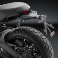 Rizoma License Plate Support FOX For the Ducati Scrambler ICON with OE Fender (2019+)