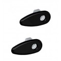 Rizoma Turn Signal Adapters (pair) For Harley Davidson models - FR602BS Rizoma Turn Signal Adapters (pair) For Harley Davidson models - FR602BS