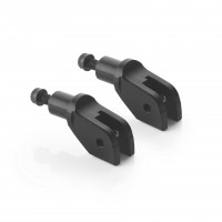 Rizoma Rider and Passenger Pegs Adapters for Ducati