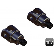 Rizoma Passenger Peg Adapter For the Ducati Hypermotard, Scrambler, Multistrada and Monster Rizoma Passenger Peg Adapter For the Ducati Hypermotard, Scrambler, Multistrada and Monster