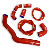 SamcoSport 8 Piece Silicone Coolant Hose Set For Ducati Streetfighter V4 / S / SP