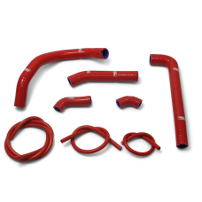 SamcoSport 8 Piece Silicone Coolant Hose Set For Ducati Streetfighter V2 (22-24)