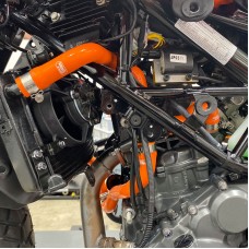 SamcoSport 4 Piece Full Silicone Coolant Hose Set For KTM 390 Adventure (2020+) and RC 390 (2022+)