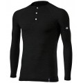 SIX2 Merino Wool Henley Shirt