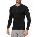 SIX2 Merino Wool Henley Shirt