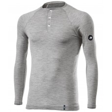 SIX2 Merino Wool Henley Shirt
