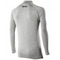 SIX2 Merino Wool Long-sleeve Mock Neck with Zip