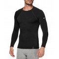 SIX2 Lightweight Merino Wool Long-sleeve Mock Neck Shirt SIX2 Lightweight Merino Wool Long-sleeve Mock Neck Shirt