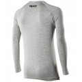 SIX2 Lightweight Merino Wool Long-sleeve Mock Neck Shirt SIX2 Lightweight Merino Wool Long-sleeve Mock Neck Shirt
