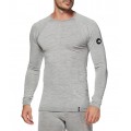 SIX2 Lightweight Merino Wool Long-sleeve Mock Neck Shirt SIX2 Lightweight Merino Wool Long-sleeve Mock Neck Shirt