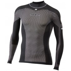 SIX2 Lightweight Long-sleeve Mock Neck Jersey