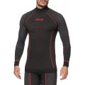 SIX2 Thermal Long-sleeve Mock Neck Shirt