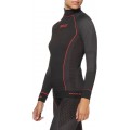 SIX2 Thermal Long-sleeve Mock Neck Shirt
