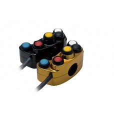 STM Universal Billet 5 Button Switch